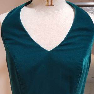 Velvet halter dress